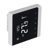 Air Conditioning Fan Thermostat Home Touchscreen Thermostat Panel Temperature Controller DC Brushless 180‑260V - Rear View