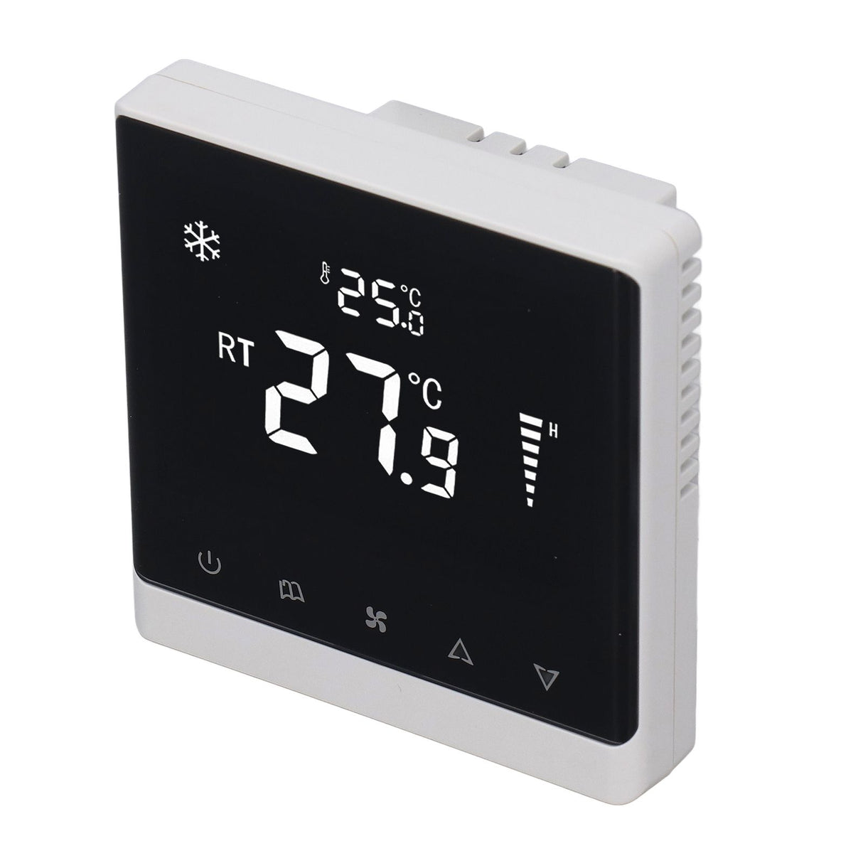 Air Conditioning Fan Thermostat Home Touchscreen Thermostat Panel Temperature Controller DC Brushless 180‑260V
