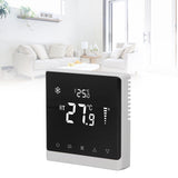 Air Conditioning Fan Thermostat Home Touchscreen Thermostat Panel Temperature Controller DC Brushless 180‑260V