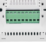 Smart Fan Coil Thermostat ABS LCD Screen Anti Interference Intelligent Thermostat for Home 220V