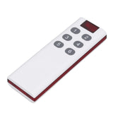433MHZ Universal Wireless Learning Code Digital Remote Controller Transmitter High Power 1000m Remote Control 6 Keys - Rear View