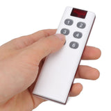 433MHZ Universal Wireless Learning Code Digital Remote Controller Transmitter High Power 1000m Remote Control 6 Keys