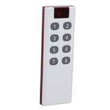 433MHZ Universal Wireless Learning Code Digital Remote Controller Transmitter High Power 1000m Remote Control 8 Keys - Side View