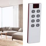 433MHZ Universal Wireless Learning Code Digital Remote Controller Transmitter High Power 1000m Remote Control 8 Keys