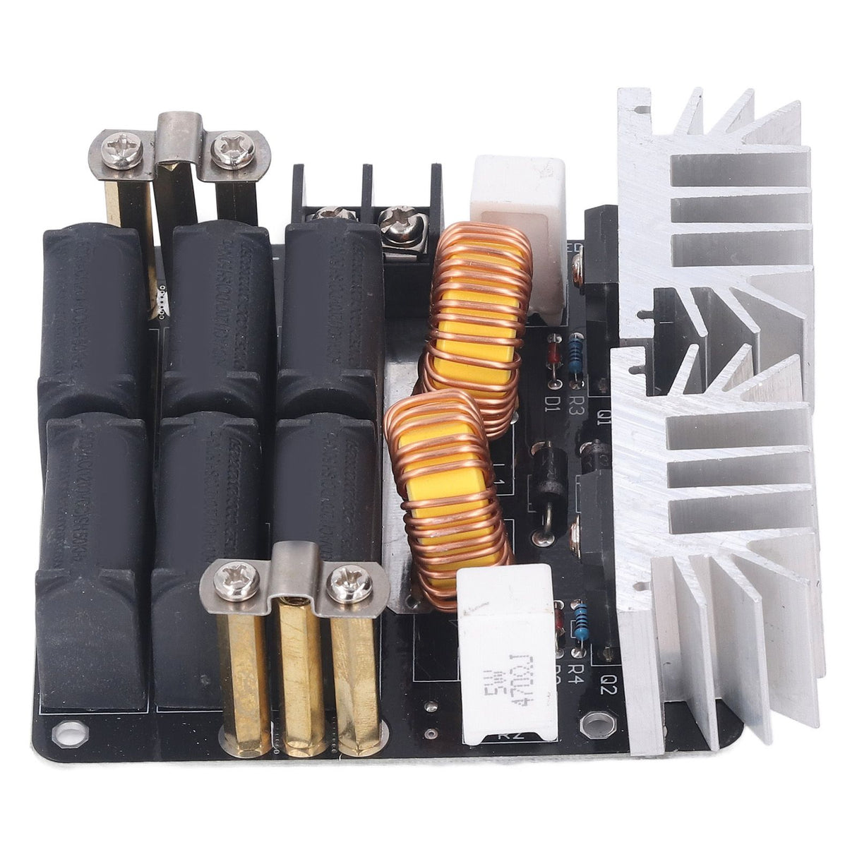 Induction Heating Module 1000W High Frequency Low Voltage ZVS Heater Board with Coil for DIY 12V‑48V