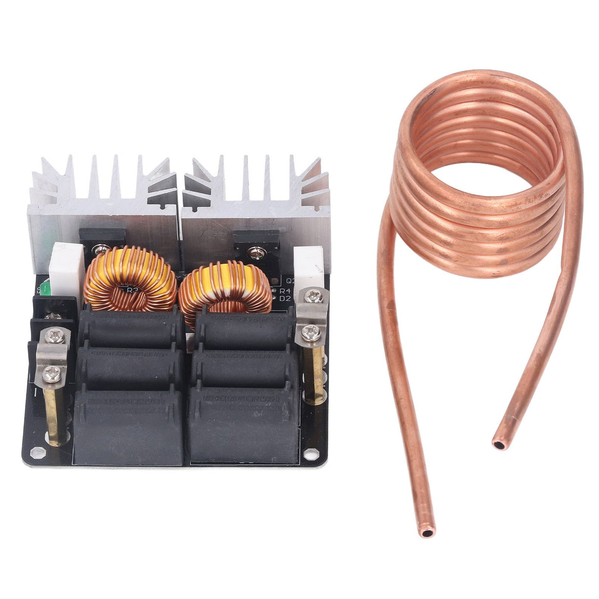 Induction Heating Module 1000W High Frequency Low Voltage ZVS Heater Board with Coil for DIY 12V‑48V