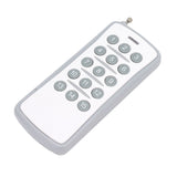 433MHz Universal Remote Control Wireless ABS 15 Keys Remote Control Switch for Replacement Door Light - Front View