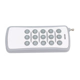 433MHz Universal Remote Control Wireless ABS 15 Keys Remote Control Switch for Replacement Door Light - Low Angle