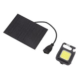 Monocrystalline Solar LED Light 5W IP68 Waterproof USB Rechargeable Solar Panel Light for Outdoor Camping