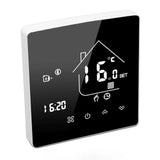Smart Thermostat LCD Touch Screen Thermostat Programmable Temperature Controller for Boiler 95‑240V Concealed Installation