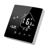 Smart Thermostat LCD Touch Screen Thermostat Programmable Temperature Controller for Boiler 95‑240V Concealed Installation