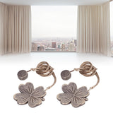 2 PCS Curtain Tiebacks Simple Resin Carving Binding Rope Curtain Strap Buckle Accessories