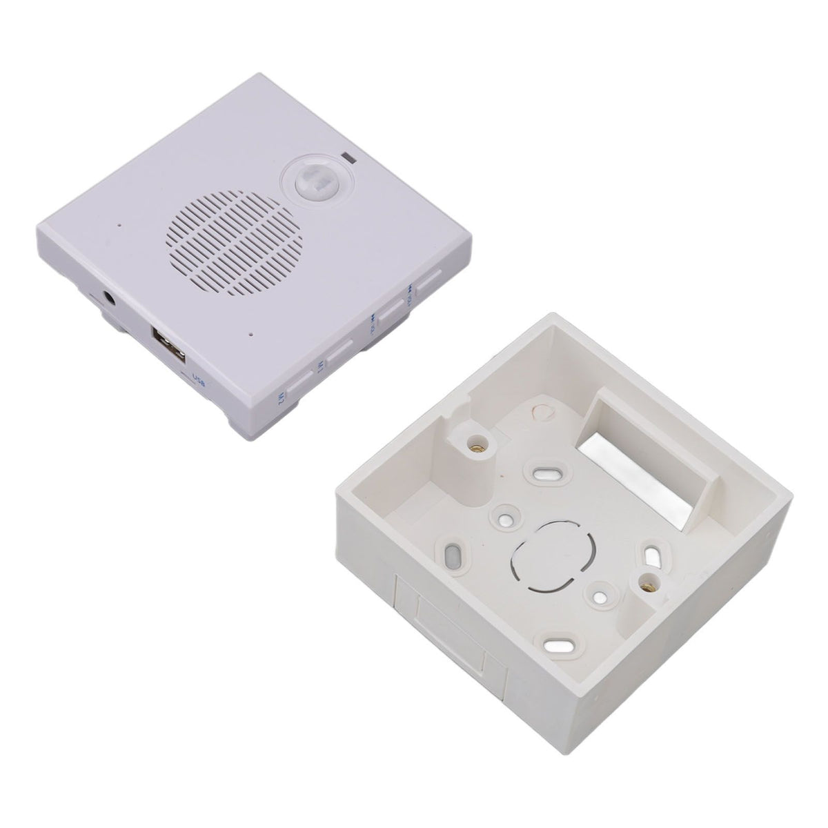 Motion Sensor Doorbell Human Infrared Induction Volume Adjustable Driveway Alarms for Bank Warehouse Enterprise 220V