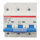 Mini Circuit Breaker 3P 100A 400V High Safety Overload Protection Miniature Circuit Breaker for Home Industry