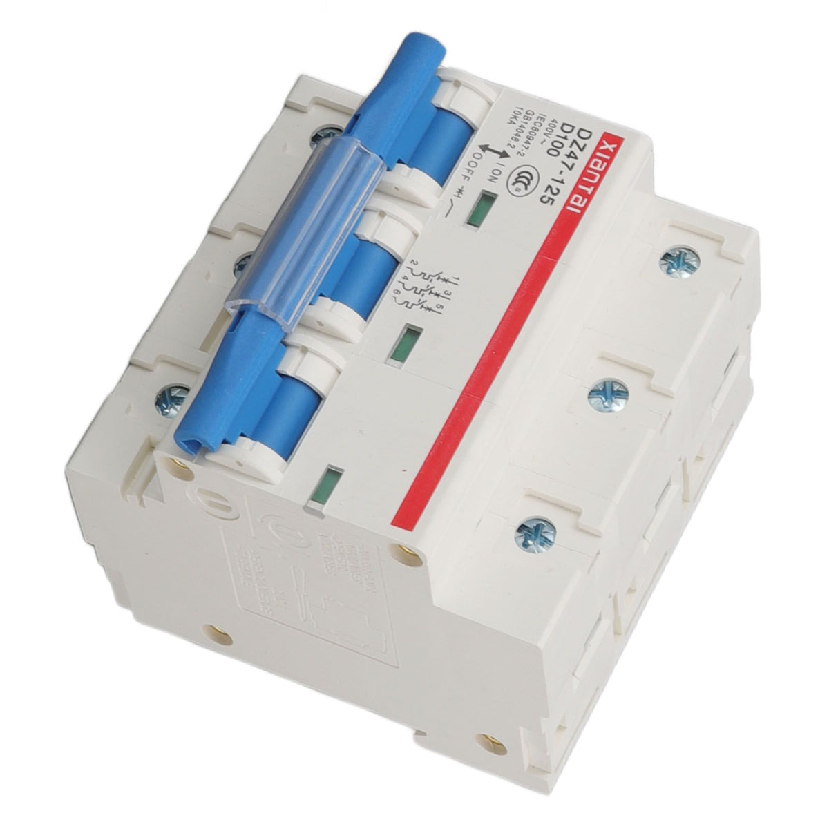 Mini Circuit Breaker 3P 100A 400V High Safety Overload Protection Miniature Circuit Breaker for Home Industry