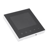 Programmable WIFI Thermostat LCD Touch Screen APP Voice Control Temperature Controller 100‑240V Concealed Installation - Close-Up Angle