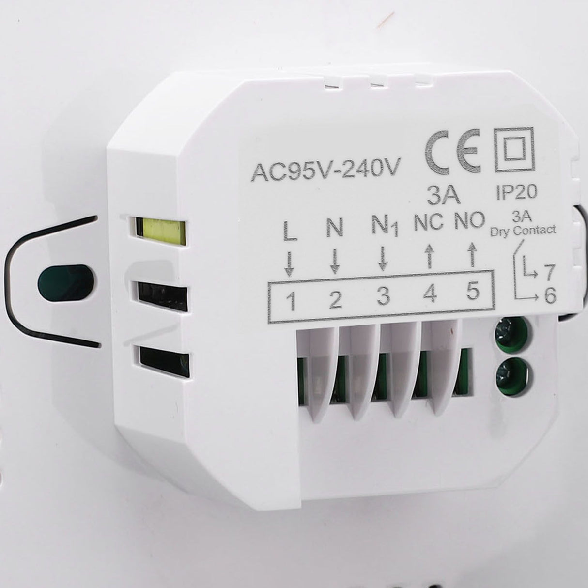 Programmable WIFI Thermostat LCD Touch Screen APP Voice Control Temperature Controller 100‑240V Concealed Installation