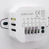 Programmable WIFI Thermostat LCD Touch Screen APP Voice Control Temperature Controller 100‑240V Concealed Installation - Extra Image
