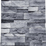 Self Adhesive Wallpaper 3D Simulation Brick Designed Thickened Paper Wall Stickers for Decoration