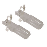 2PCS Measuring Tape Clip Aluminium Alloy with Three Installation Slots Measuring Tape Holder for Woodworking