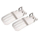 2PCS Measuring Tape Clip Aluminium Alloy with Three Installation Slots Measuring Tape Holder for Woodworking