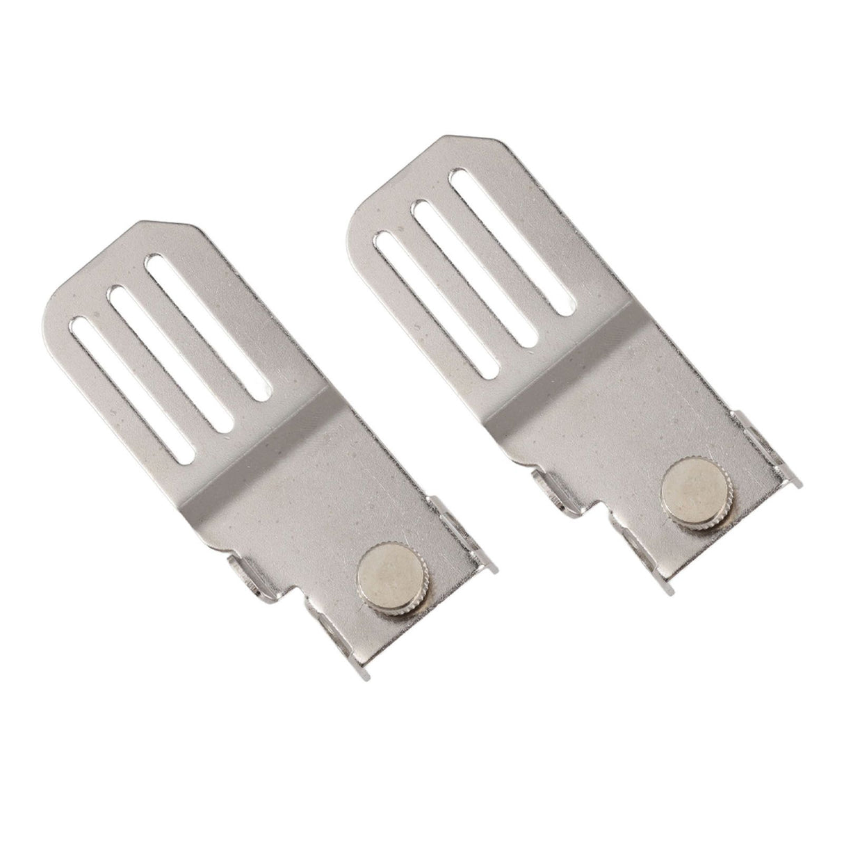 2PCS Measuring Tape Clip Aluminium Alloy with Three Installation Slots Measuring Tape Holder for Woodworking
