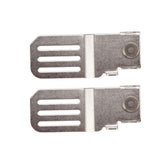 2PCS Measuring Tape Clip Aluminium Alloy with Three Installation Slots Measuring Tape Holder for Woodworking