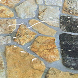 45cmx10m Simulated Stone Wallpaper Home Brick Grain Wall Sticker Colorful Rock Pattern - Close-Up Angle