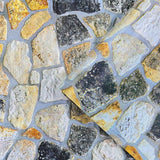 45cmx10m Simulated Stone Wallpaper Home Brick Grain Wall Sticker Colorful Rock Pattern