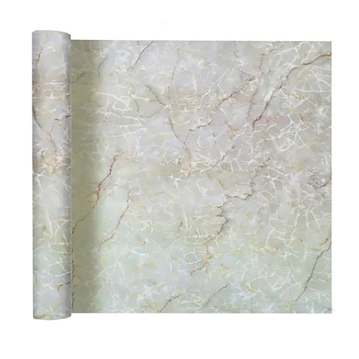 Kitchen Self Adhesive Film Marble Grain Waterproof High Temperature Resistance Home Decoration Wallpaper for Kitchen