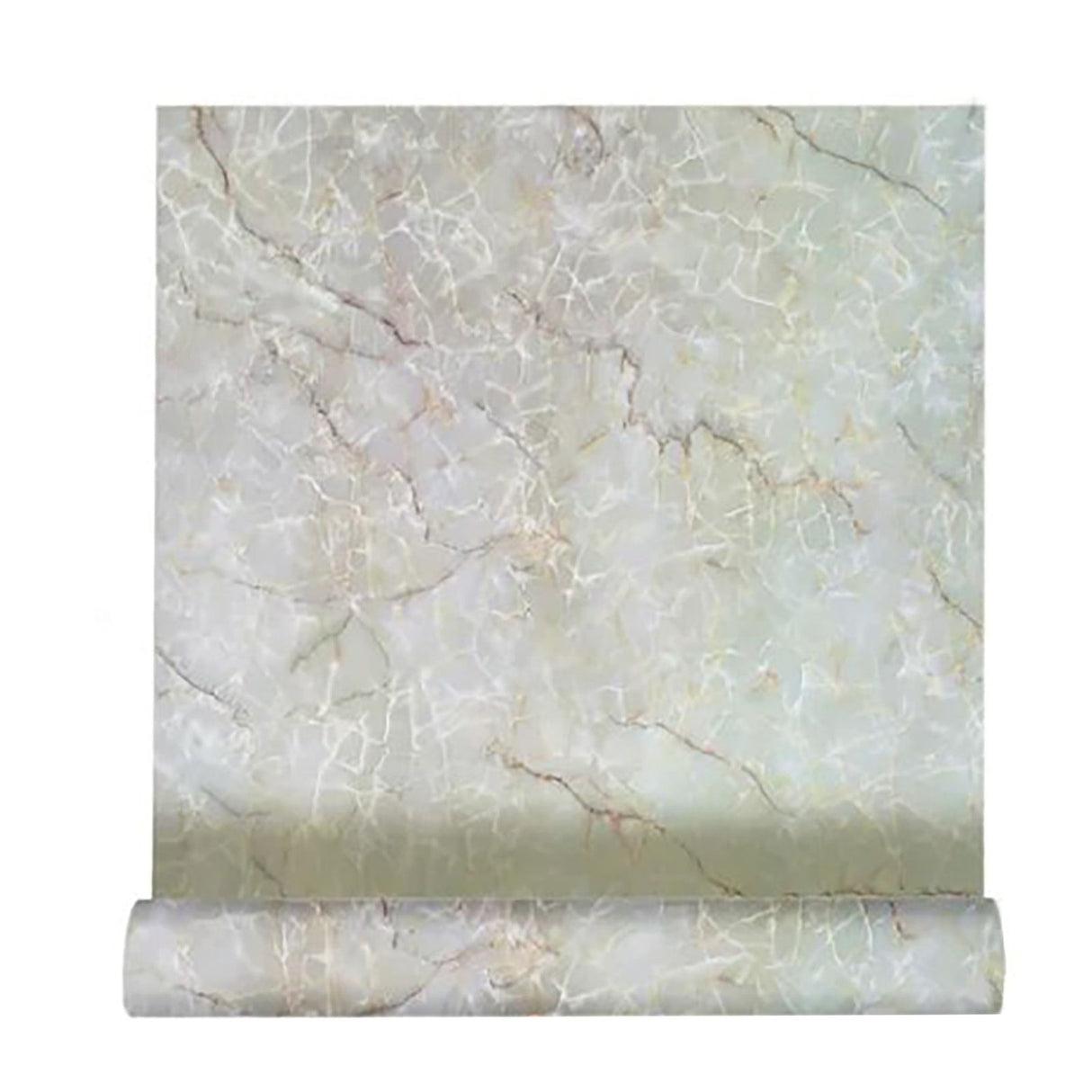 Kitchen Self Adhesive Film Marble Grain Waterproof High Temperature Resistance Home Decoration Wallpaper for Kitchen