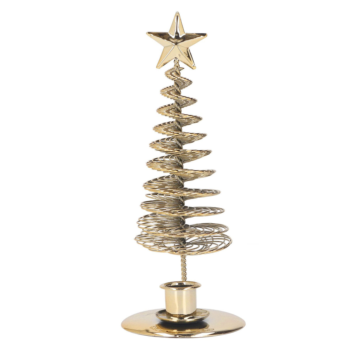 Metal Pine Tree Christmas Tree Tealight Candle Holder Candlestick Ornaments Arab Home Decoration