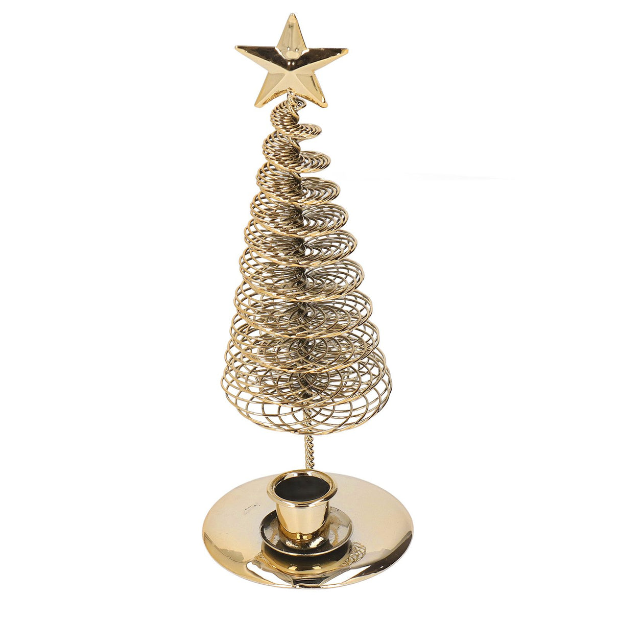 Metal Pine Tree Christmas Tree Tealight Candle Holder Candlestick Ornaments Arab Home Decoration