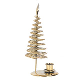 Metal Pine Tree Christmas Tree Tealight Candle Holder Candlestick Ornaments Arab Home Decoration