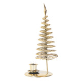 Metal Pine Tree Christmas Tree Tealight Candle Holder Candlestick Ornaments Arab Home Decoration