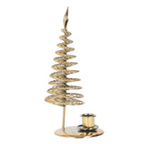 Metal Pine Tree Christmas Tree Tealight Candle Holder Candlestick Ornaments Arab Home Decoration - Extra Image