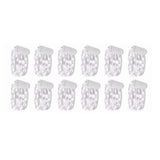 12PCS 0.03W Button String Lights Cold White Light 20 LED 3V Flexible IP65 Waterproof for Wedding Party Bedroom - Side View