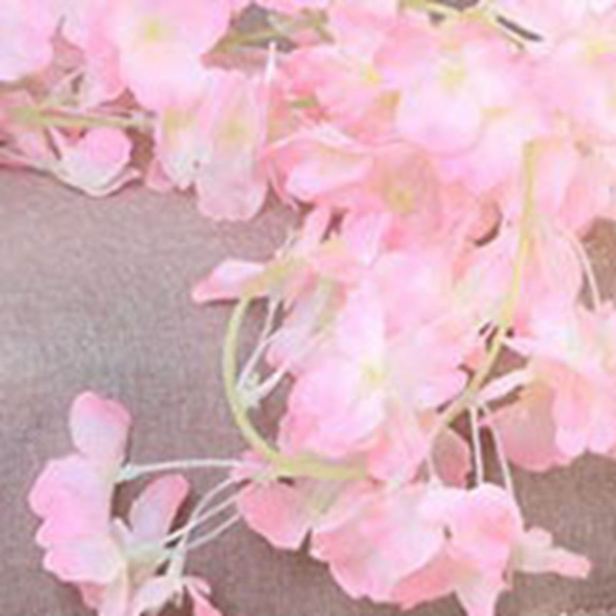 1.8m 256 Simulated Artificial Sakura Flower Garland Hanging Vines for Spring Home Room Wedding Party Decor Light Pink