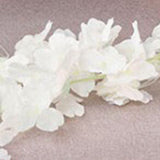 1.8m 256 Simulated Artificial Sakura Flower Garland Hanging Vines for Spring Home Room Wedding Party Decor White