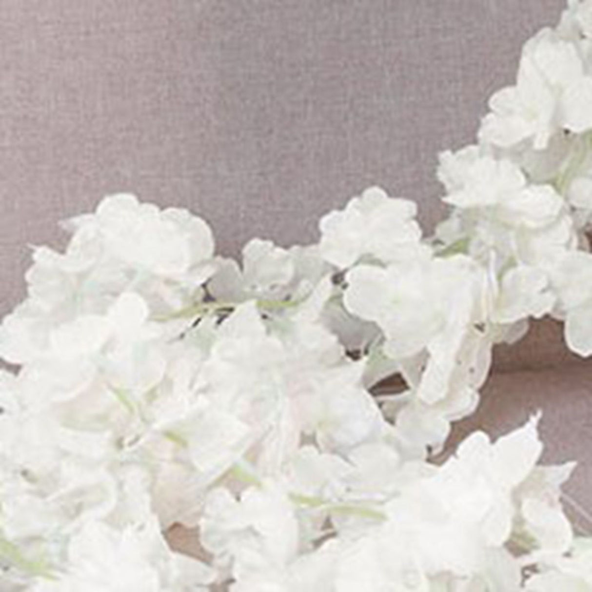 1.8m 256 Simulated Artificial Sakura Flower Garland Hanging Vines for Spring Home Room Wedding Party Decor White