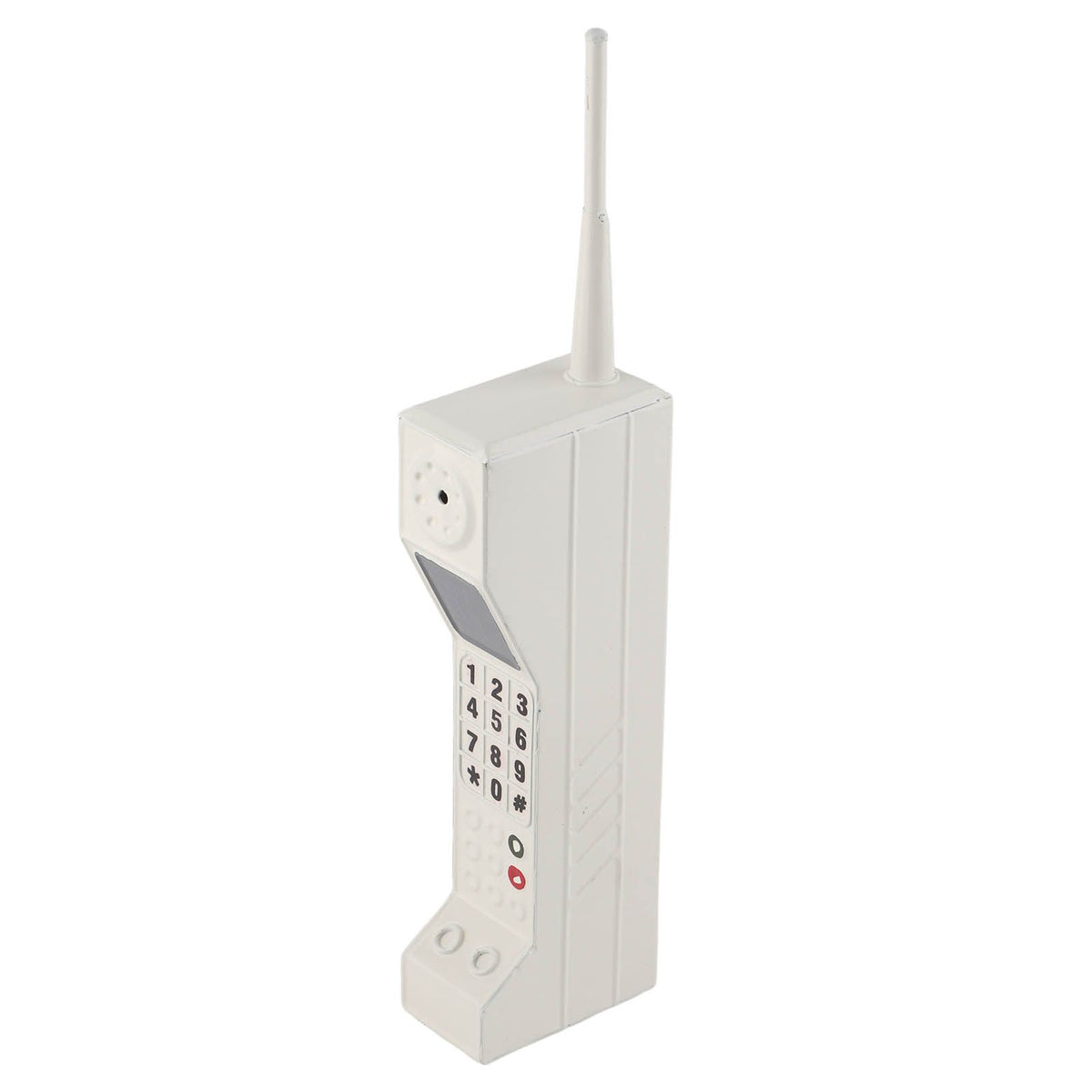 Retro Cellphone Model Old Fashioned Cellular Phone Model Ornament Vintage Simulation Photographic Props for Home Stage White
