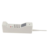 Retro Cellphone Model Old Fashioned Cellular Phone Model Ornament Vintage Simulation Photographic Props for Home Stage White