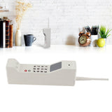 Retro Cellphone Model Old Fashioned Cellular Phone Model Ornament Vintage Simulation Photographic Props for Home Stage White - Extra Image