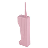 Retro Cellphone Model Old Fashioned Cellular Phone Model Ornament Vintage Simulation Photographic Props for Home Stage Pink - Top-Down View