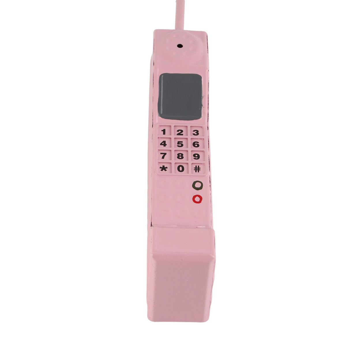 Retro Cellphone Model Old Fashioned Cellular Phone Model Ornament Vintage Simulation Photographic Props for Home Stage Pink