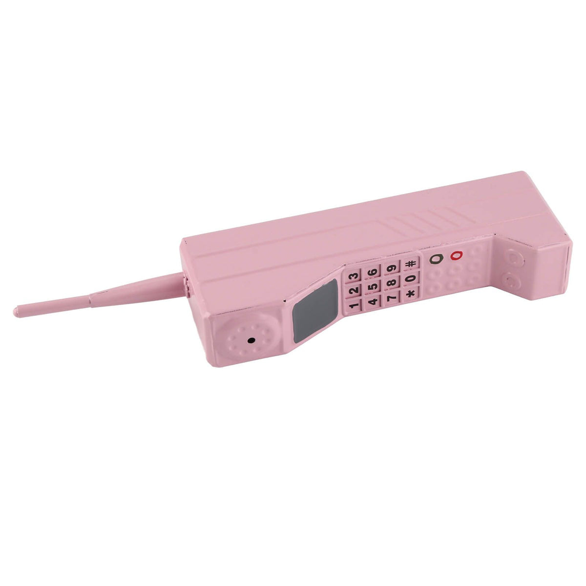 Retro Cellphone Model Old Fashioned Cellular Phone Model Ornament Vintage Simulation Photographic Props for Home Stage Pink