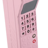 Retro Cellphone Model Old Fashioned Cellular Phone Model Ornament Vintage Simulation Photographic Props for Home Stage Pink