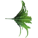 2Pcs 18 Heads Artificial Persian Leaves Artificial Shrubs Leaves Simulation Greenery Bushes for Home Garden Office Verandah Wedding