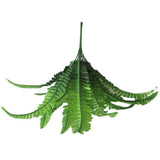 2Pcs 18 Heads Artificial Persian Leaves Artificial Shrubs Leaves Simulation Greenery Bushes for Home Garden Office Verandah Wedding