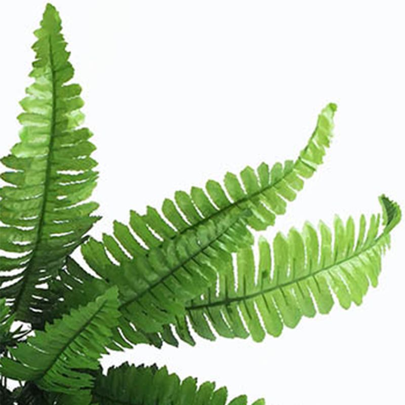 2Pcs 18 Heads Artificial Persian Leaves Artificial Shrubs Leaves Simulation Greenery Bushes for Home Garden Office Verandah Wedding